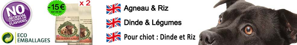croquette premium Harringtons pour chien et chat